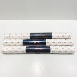 3 Rolls Borden Solid Vinyl Wallcovering VTG 1990s Pink Hearts 55.4 Sq Ft Each